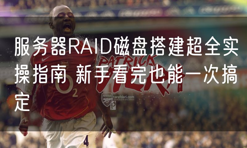 服务器RAID磁盘搭建超全实操指南 新手看完也能一次搞定