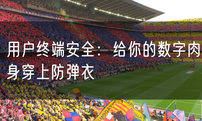 用户终端安全:给你的数字肉身穿上防弹衣