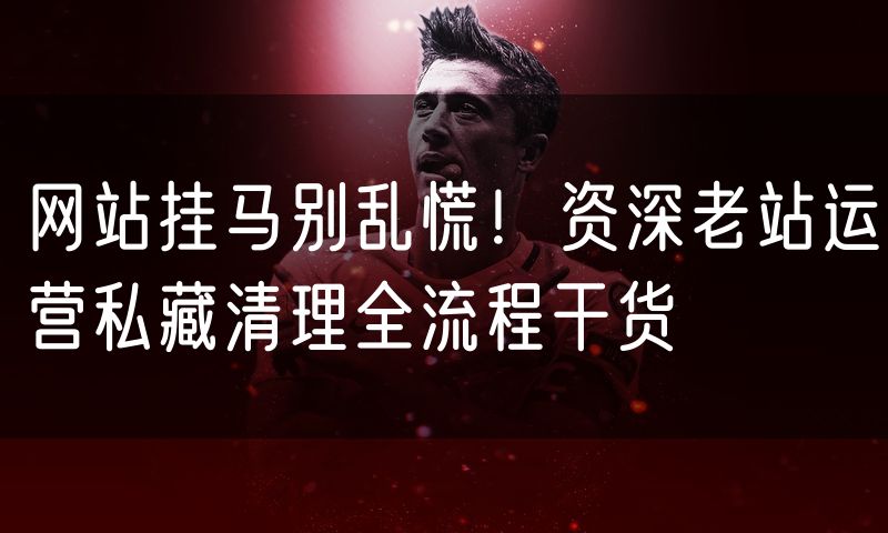 网站挂马别乱慌!资深老站运营私藏清理全流程干货