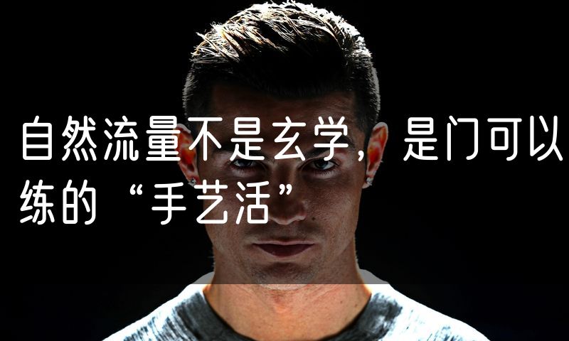 自然流量不是玄学,是门可以练的“手艺活”