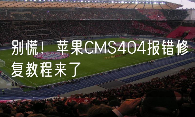 别慌！苹果CMS404报错修复教程来了