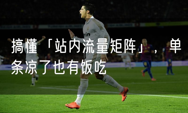 搞懂「站内流量矩阵」，单条凉了也有饭吃
