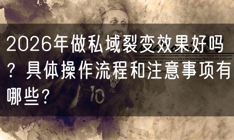 2026年做私域裂变效果好吗？具体操作流程和注意事项有哪些？
