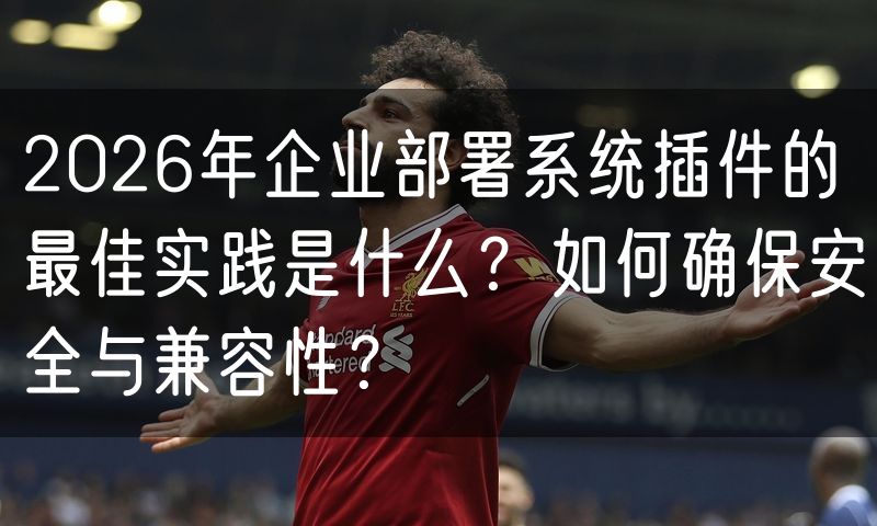 2026年企业部署系统插件的最佳实践是什么？如何确保安全与兼容性？