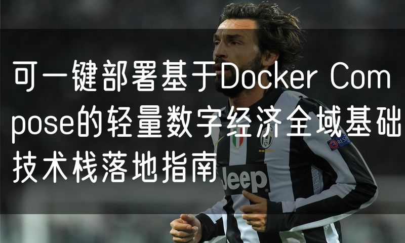 可一键部署基于Docker Compose的轻量数字经济全域基础技术栈落地指南