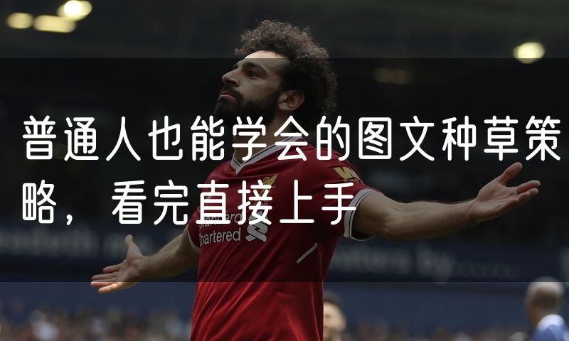 普通人也能学会的图文种草策略,看完直接上手