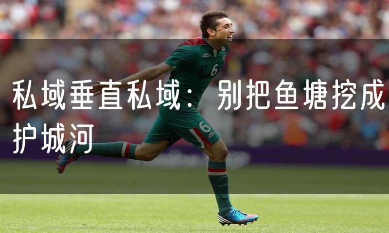私域垂直私域:别把鱼塘挖成护城河