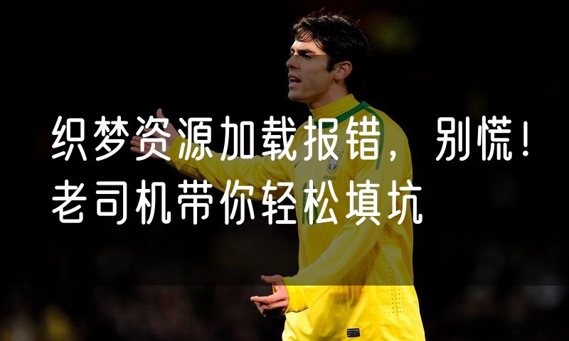 织梦资源加载报错,别慌!老司机带你轻松填坑