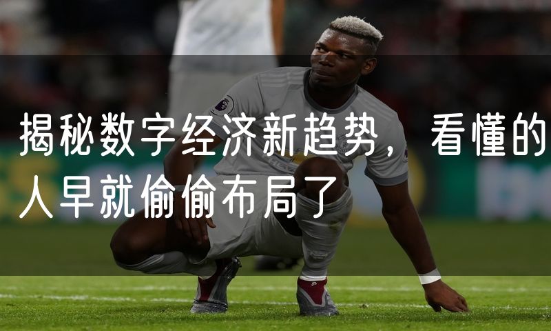 揭秘数字经济新趋势,看懂的人早就偷偷布局了