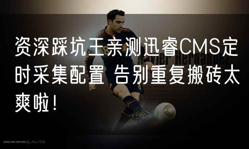 资深踩坑王亲测迅睿CMS定时采集配置 告别重复搬砖太爽啦!