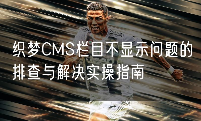 织梦CMS栏目不显示问题的排查与解决实操指南