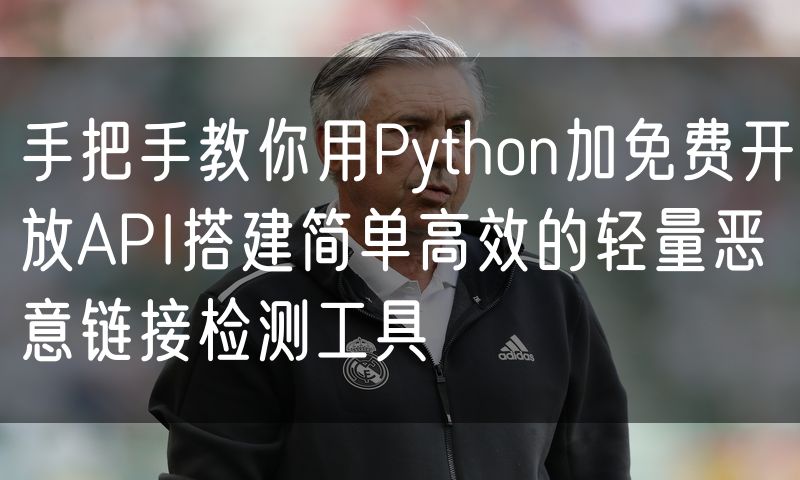 手把手教你用Python加免费开放API搭建简单高效的轻量恶意链接检测工具