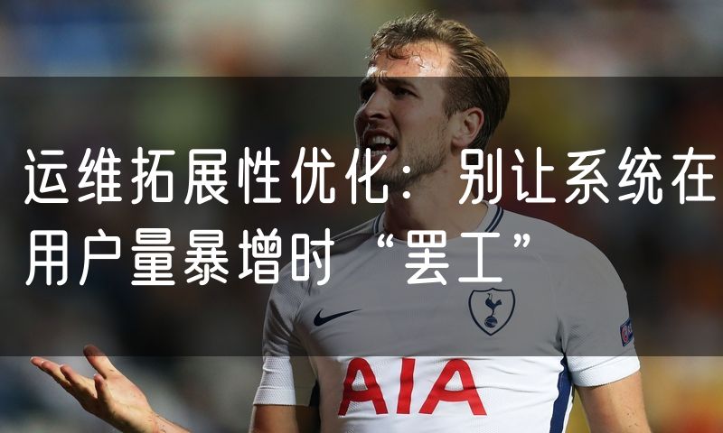 运维拓展性优化:别让系统在用户量暴增时“罢工”