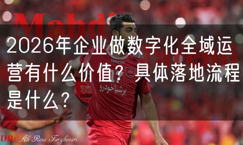 2026年企业做数字化全域运营有什么价值?具体落地流程是什么?