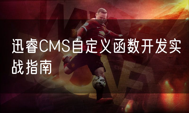 迅睿CMS自定义函数开发实战指南