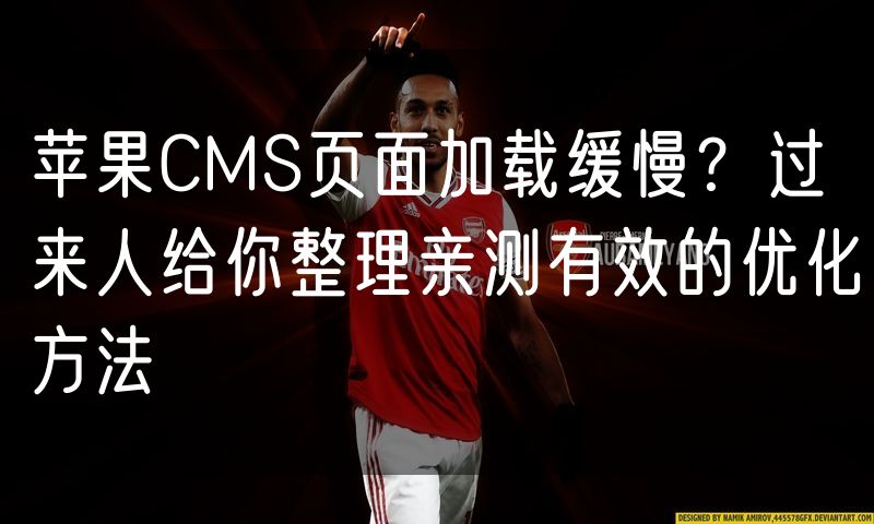 苹果CMS页面加载缓慢?过来人给你整理亲测有效的优化方法