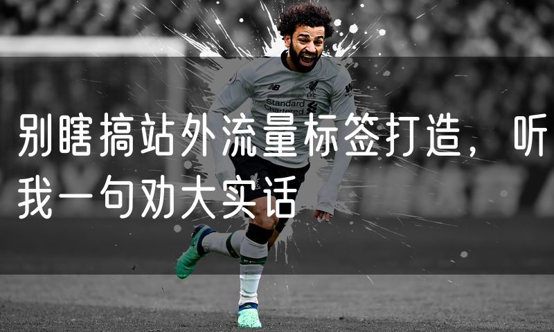 别瞎搞站外流量标签打造,听我一句劝大实话