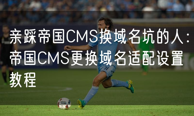 亲踩帝国CMS换域名坑的人:帝国CMS更换域名适配设置教程