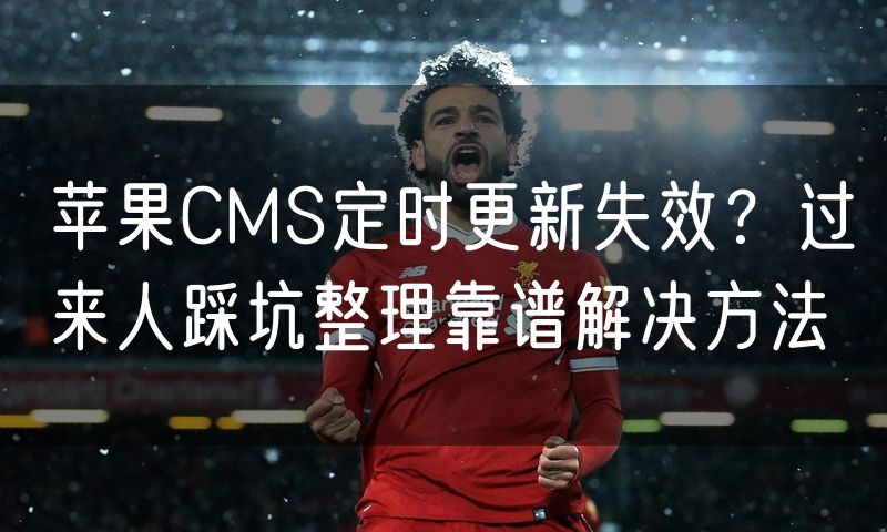 苹果CMS定时更新失效？过来人踩坑整理靠谱解决方法
