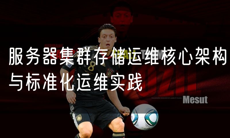 服务器集群存储运维核心架构与标准化运维实践