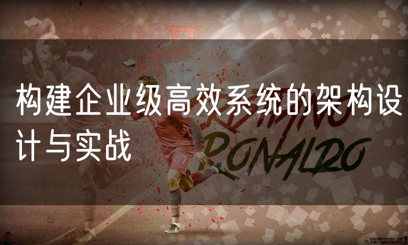 构建企业级高效系统的架构设计与实战