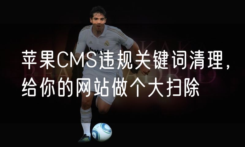 苹果CMS违规关键词清理,给你的网站做个大扫除