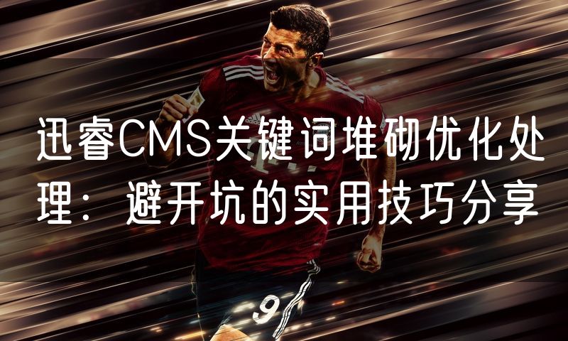 迅睿CMS关键词堆砌优化处理:避开坑的实用技巧分享