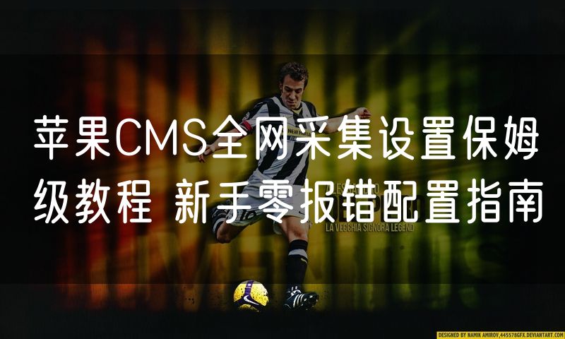 苹果CMS全网采集设置保姆级教程 新手零报错配置指南