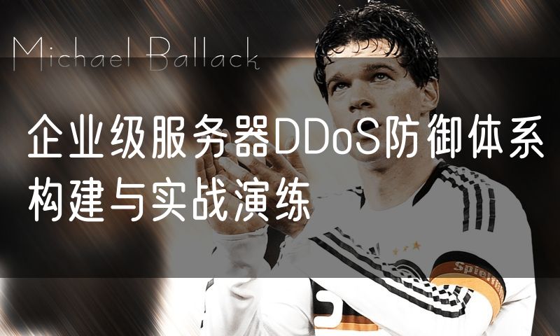 企业级服务器DDoS防御体系构建与实战演练