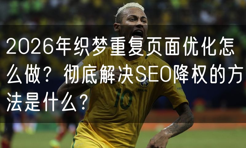 2026年织梦重复页面优化怎么做?彻底解决SEO降权的方法是什么?