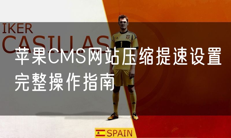 苹果CMS网站压缩提速设置完整操作指南