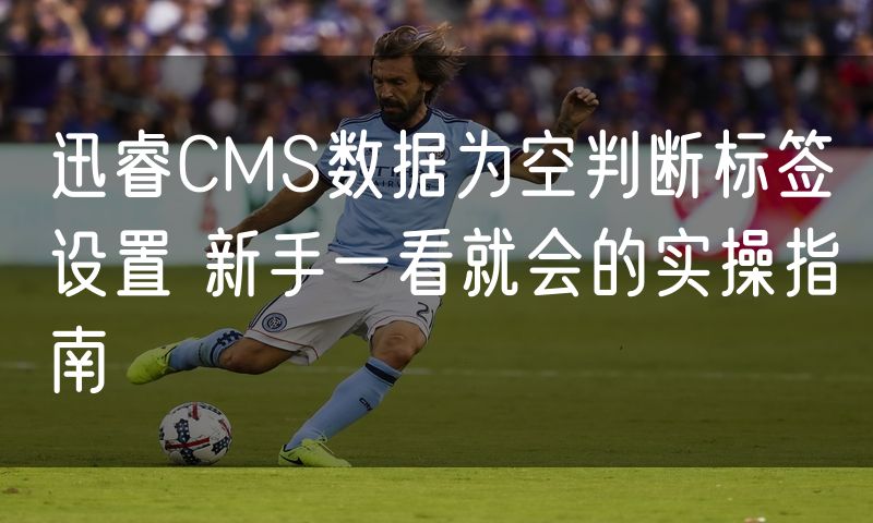 迅睿CMS数据为空判断标签设置 新手一看就会的实操指南