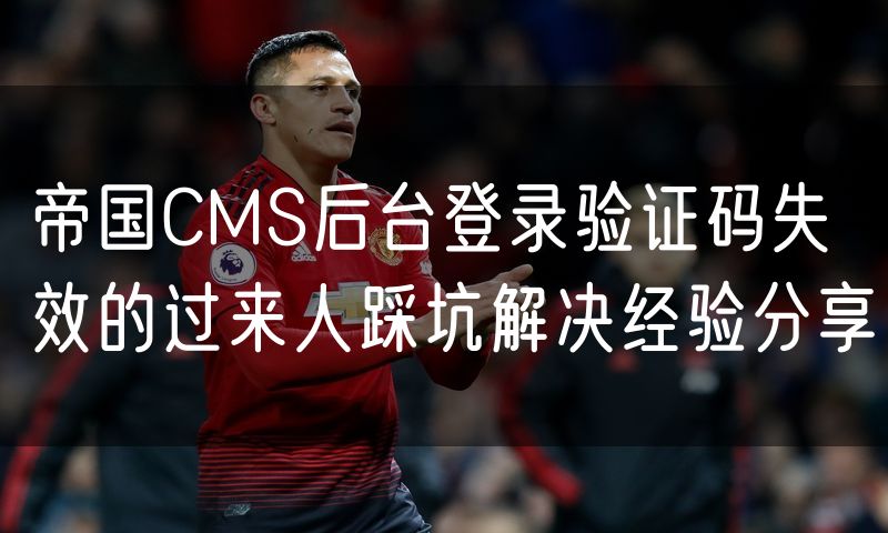 帝国CMS后台登录验证码失效的过来人踩坑解决经验分享