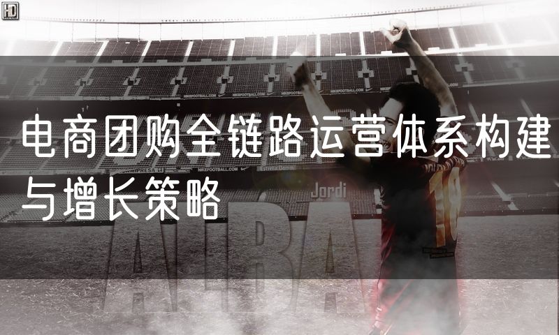 电商团购全链路运营体系构建与增长策略
