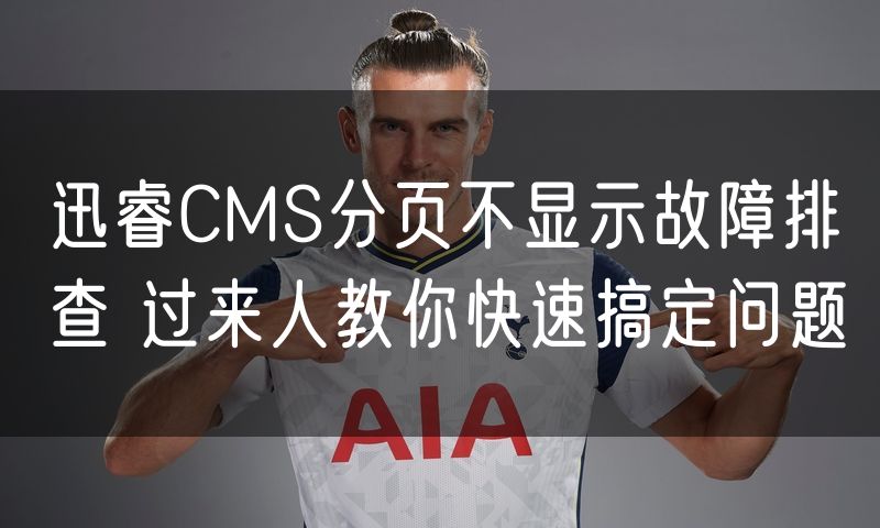 迅睿CMS分页不显示故障排查 过来人教你快速搞定问题