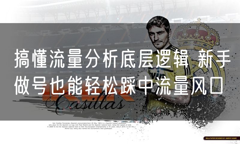 搞懂流量分析底层逻辑 新手做号也能轻松踩中流量风口