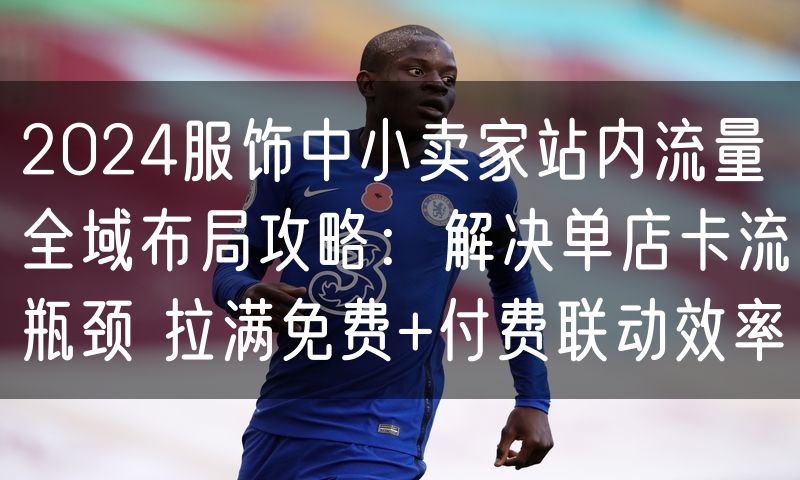 2024服饰中小卖家站内流量全域布局攻略：解决单店卡流瓶颈 拉满免费+付费联动效率
